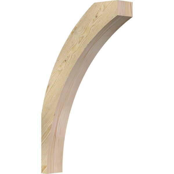 Ekena Millwork 4"W x 18"D x 30"H Thorton Rough Sawn Knee Brace, Douglas Fir BRC04X18X30THR00RDF - main